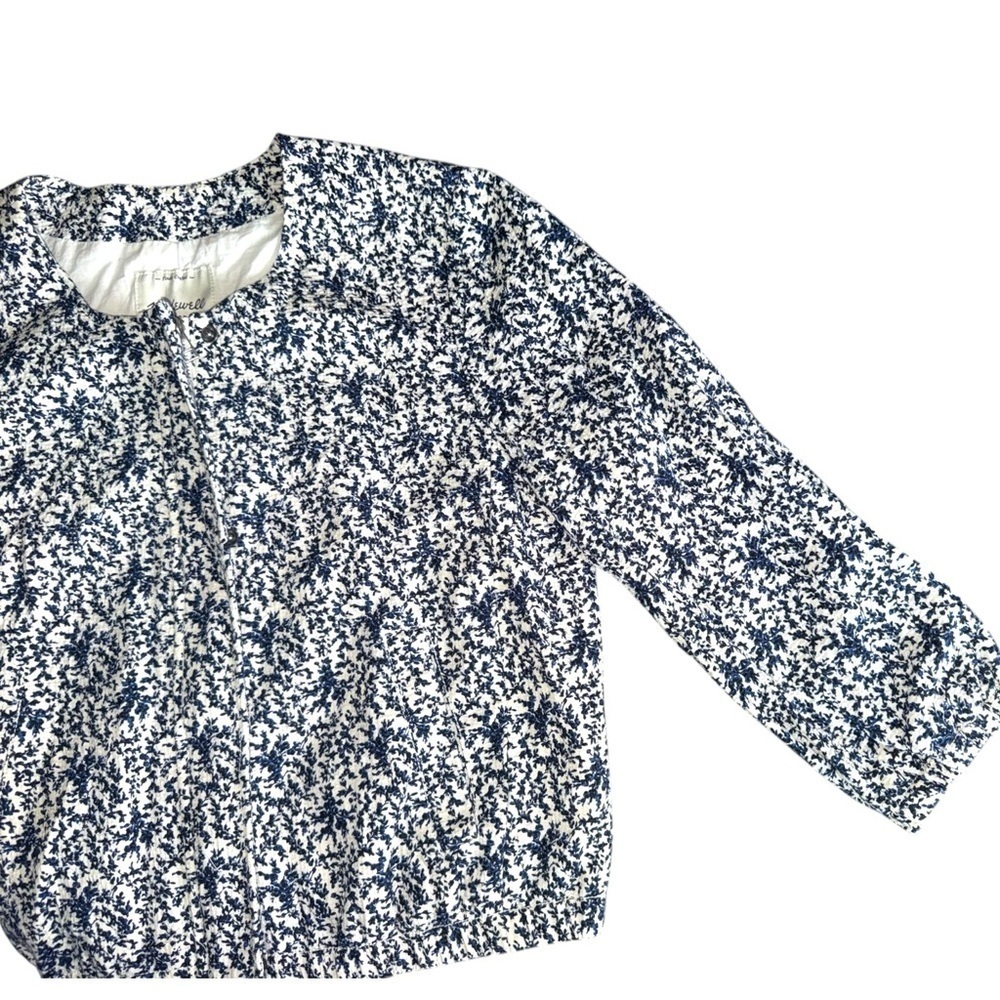 Madewell Floral Quilted Bomber Jacket - image 7